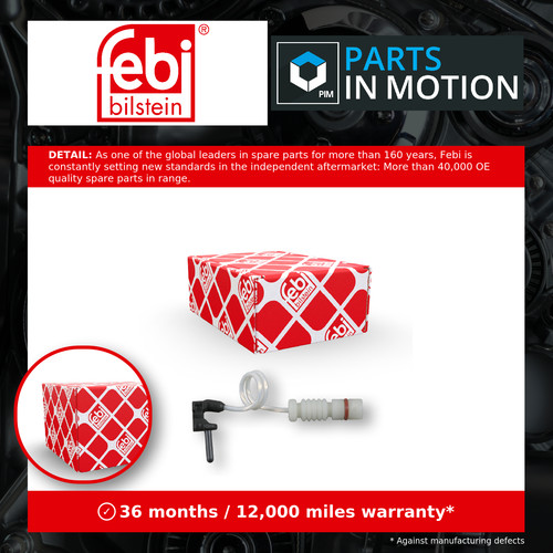 Brake pad wear indicator - brake,