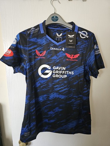 Scarlets rugby castore away - rugby,