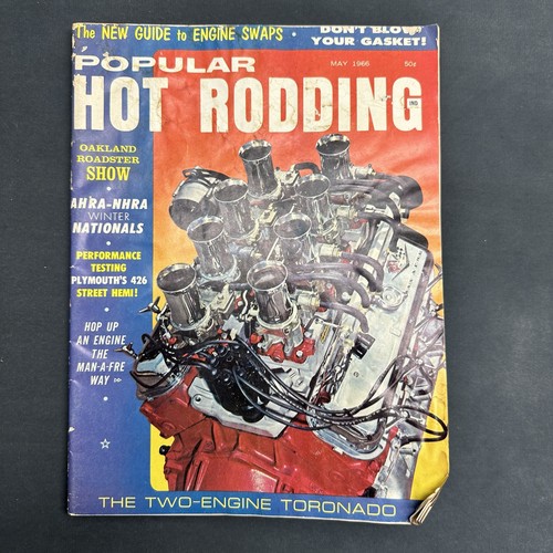 Popular hot rodding - hot, magazine