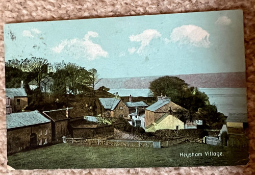 Antique postcard heysham - postcard,