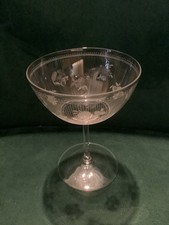 Vintage Champagne Coupe Saucer
