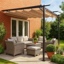 JSH Wall Mounted Pergola 3m x