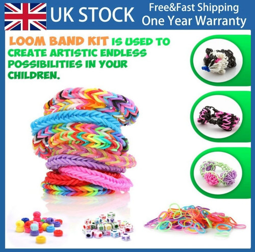 4800pcs kit box - rubber, loom
