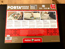 Portable Jigsaw Board Puzzle Storage Carry Safe Case Carrier 500-1000 Pieces