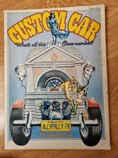 CUSTOM CAR Magazine March '78 - Ford T-Bird, Boss Mustang, Drags Santa Pod