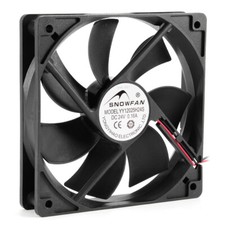 120mm x 25mm 24V DC Cooling Fan Long Life Sleeve Bearing Computer Case Fan
