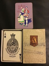 Vintage Playing Cards Set - Thomas De La Rue & Co. London, No Joker 52 Cards