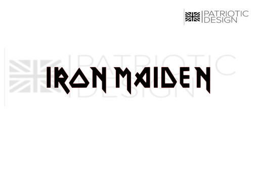 Iron maiden band vinyl - iron,