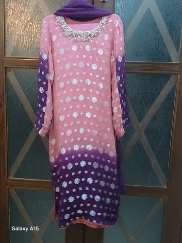 Pakistani pink purple ombre - pink,
