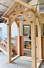The Hereford Oak Porch | Custom Handmade Timber Porch Kit | Traditional Joinery
