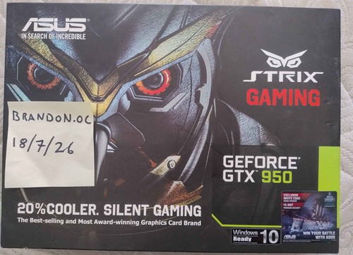 Asus stirx gtx950 - asus, (new)