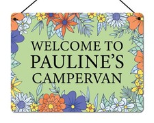 Personalised metal sign - metal,