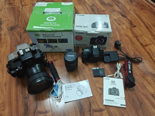 Canon eos 760d - dslr, 18-135