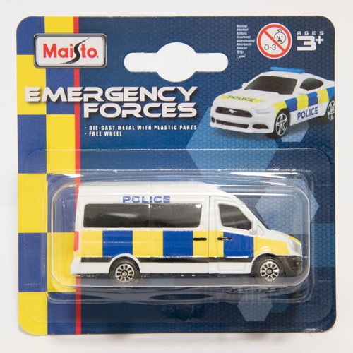 Police van emergency forces - police,