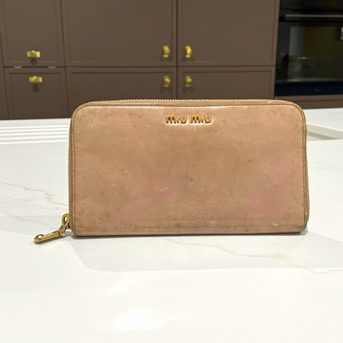 Miu beige - miu, leather