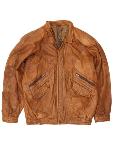 Vintage mens leather jacket - mens, it