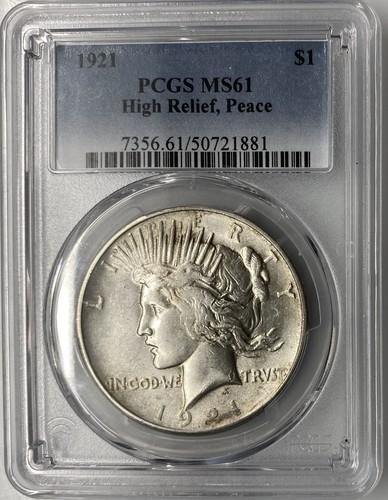 Pcgs 1921 high - high, us