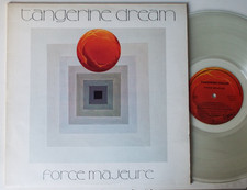 TANGERINE DREAM - FORCE MAJEUR. UK CLEAR VINYL LP 1979 VIRGIN RECORDS V2111