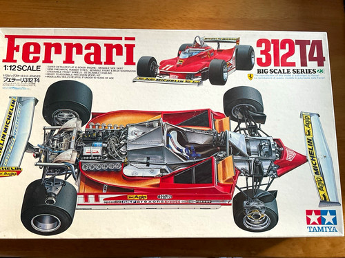 Tamiya ferrari 312t4 - f1, racing