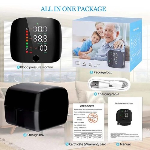 Rechargeable led wrist blood - led,