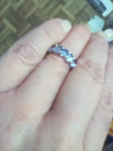 9ctwhite gold five - 9ctwhite,