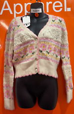 Zara Knit Floral Cardigan