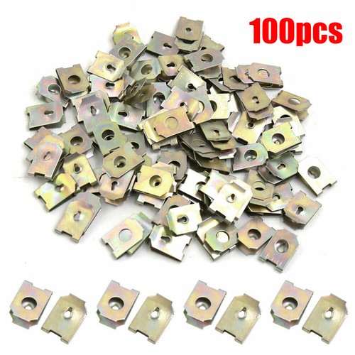 100pcs type gasket clips - 100pcs, u-type