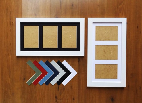 Warm white finish photo frame - warm,