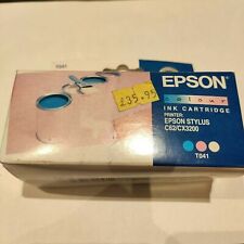 Genuine OEM Epson T041 Stylus C62 CX3200 Printer Ink Tank Cartridge - Tri-Colour