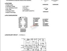 JRC SOP-14,SINGLE-SUPPLY QUAD OPERATIONAL, NJM3403A #F18
