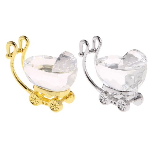 Crystal baby carriage - crystal,