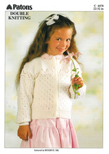Patons Knitting Pattern C4478