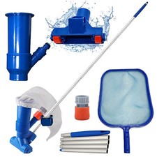 Swimming Pool Maintenance Kit Vacuum Cleaner Portable Jet SPA Pond Fountain