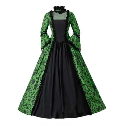 Womens victorian rococo dress - womens,