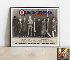 Quadrophenia Repro Movie Poster Up To 30"
