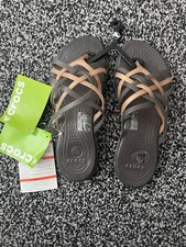 Crocs Ladies Bronze/Espresso