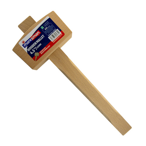 Marksman wooden mallet - wooden, 4.5"