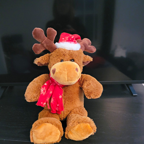 Reindeer dancing and singing - reindeer,