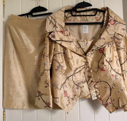 Paule vasseur silk embroidered - silk,