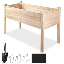 Wood Garden Raised Bed
