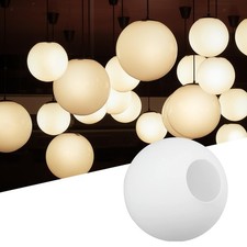 Frosted White Glass Globe