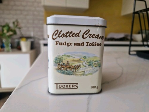 Vintage tin clotted cream - vintage,