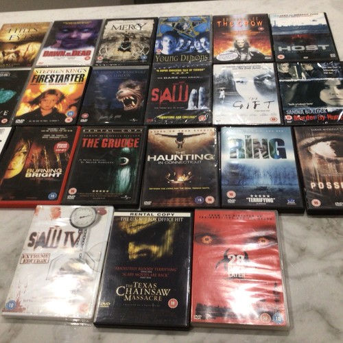 Horror dvd collection - dvd,