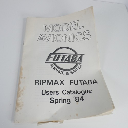 Futaba avionics catalogue 1984 - futaba,
