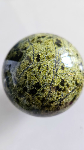 Ural serpentine stone sphere - ural,