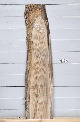 Elm live edge timber 1110mm - live, x