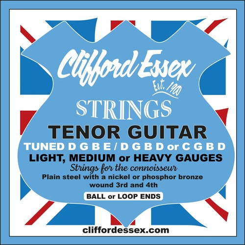 Tenor guitar strings tuned d - tuned,