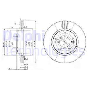 New brake disc - new, for
