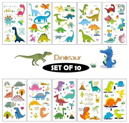 Sheets dinosaurs temporary - sheets,