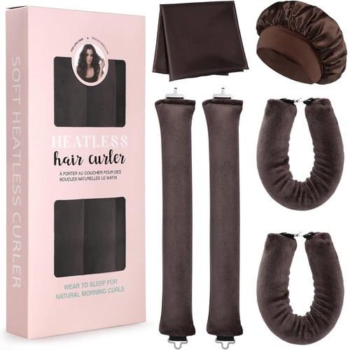Heatless hair curler pcs - heatless, 6